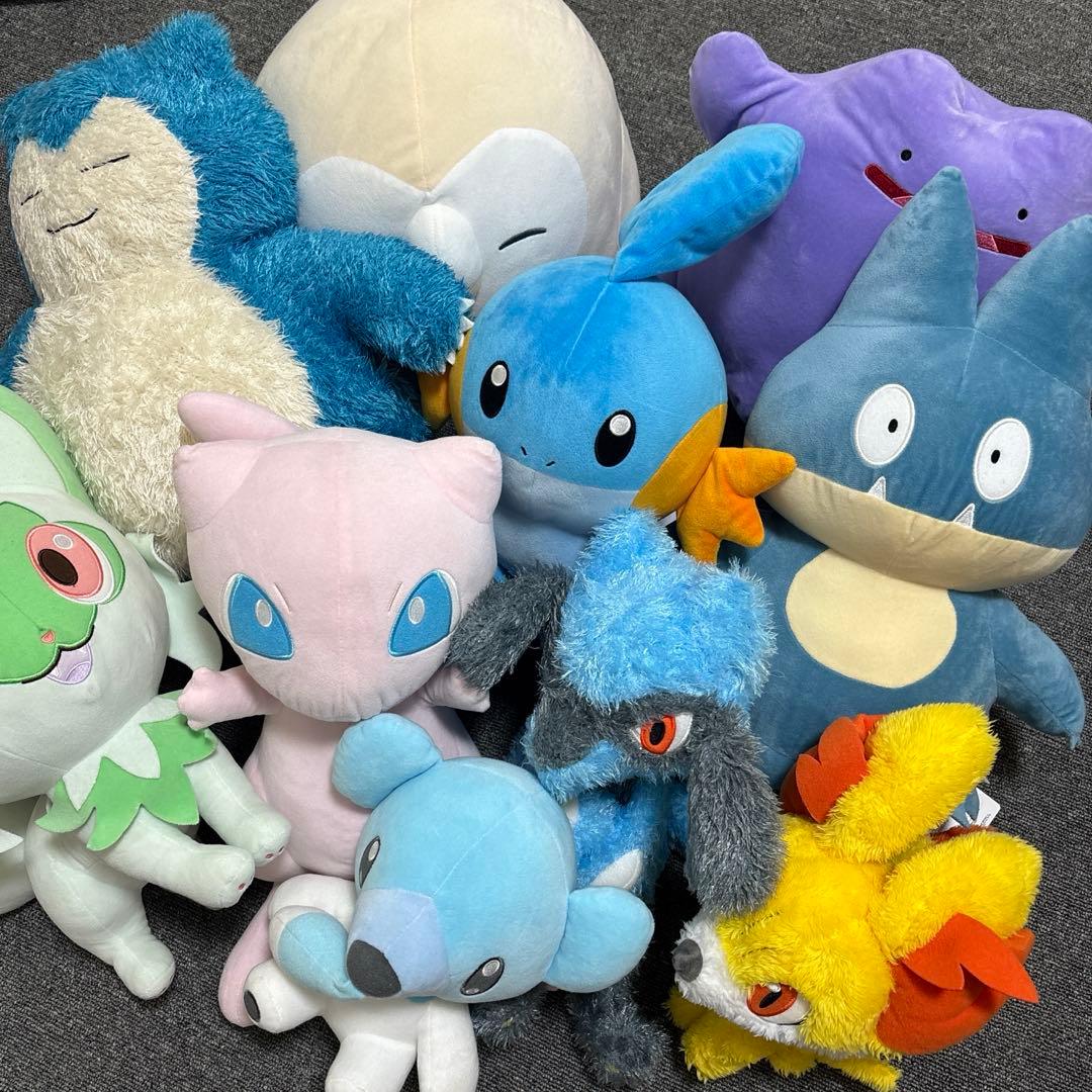 ポケモン ぬいぐるみ まとめ売り 10点セット - メルカリ
