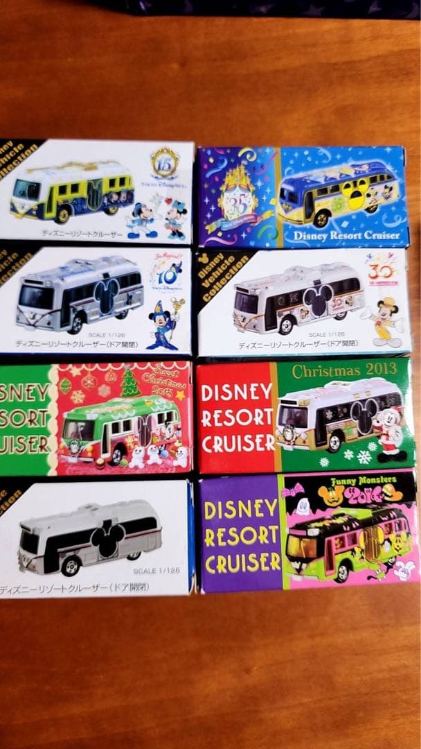 ディズニー ミニカーセット