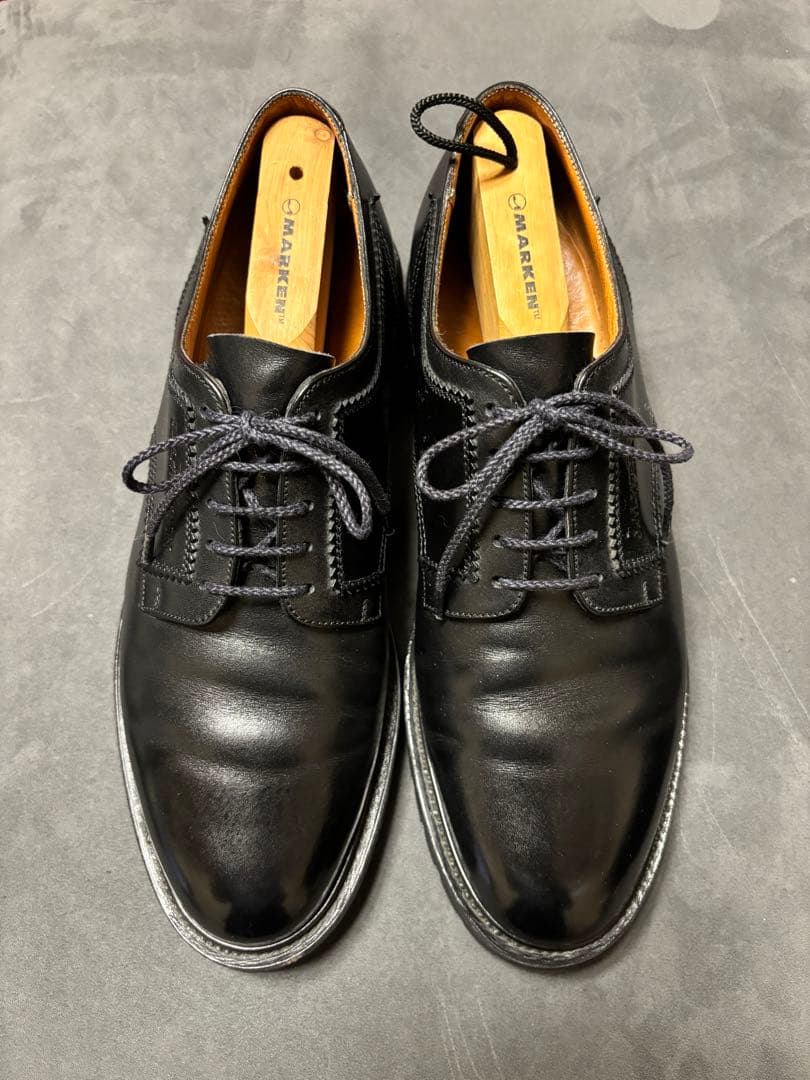 f*5様 J.M.WESTON プレーントゥ カーフ ブラック 8C　26cm