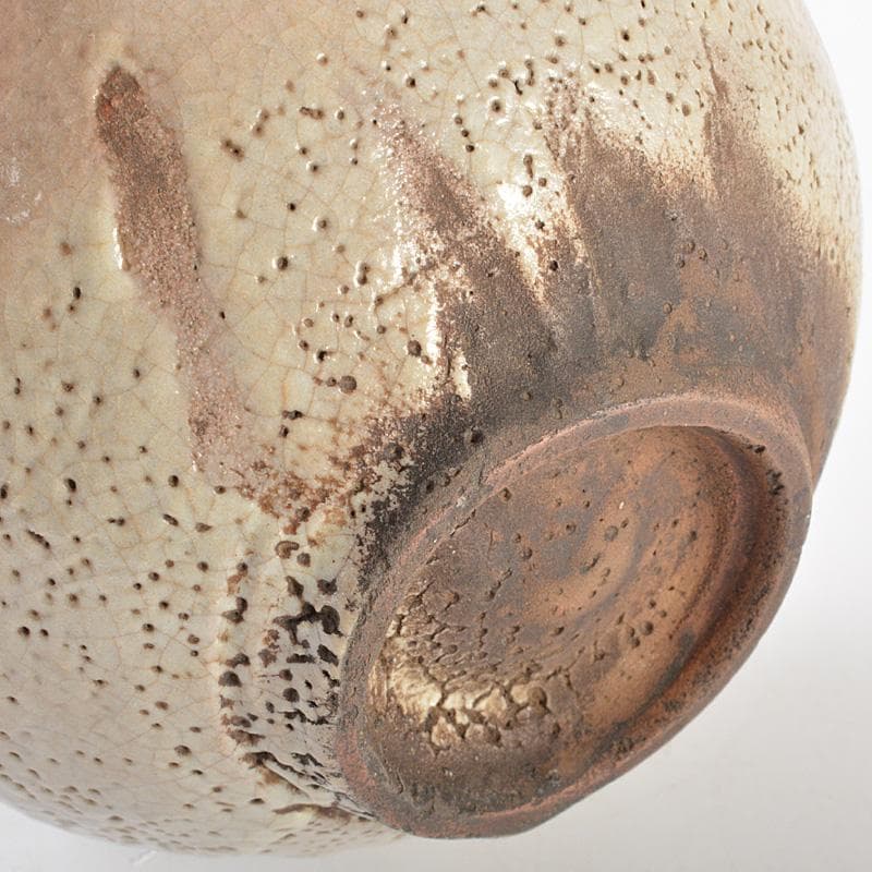 朝鮮美術 李朝 青井戸 堅手茶碗 時代箱 花押あり V R6787