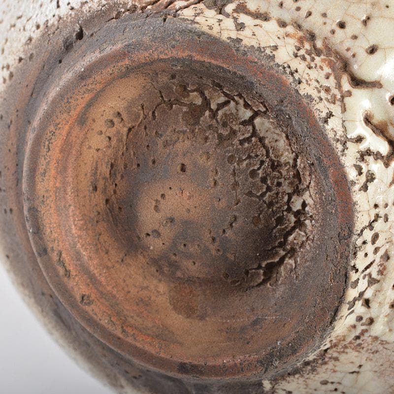 朝鮮美術 李朝 青井戸 堅手茶碗 時代箱 花押あり V R6787