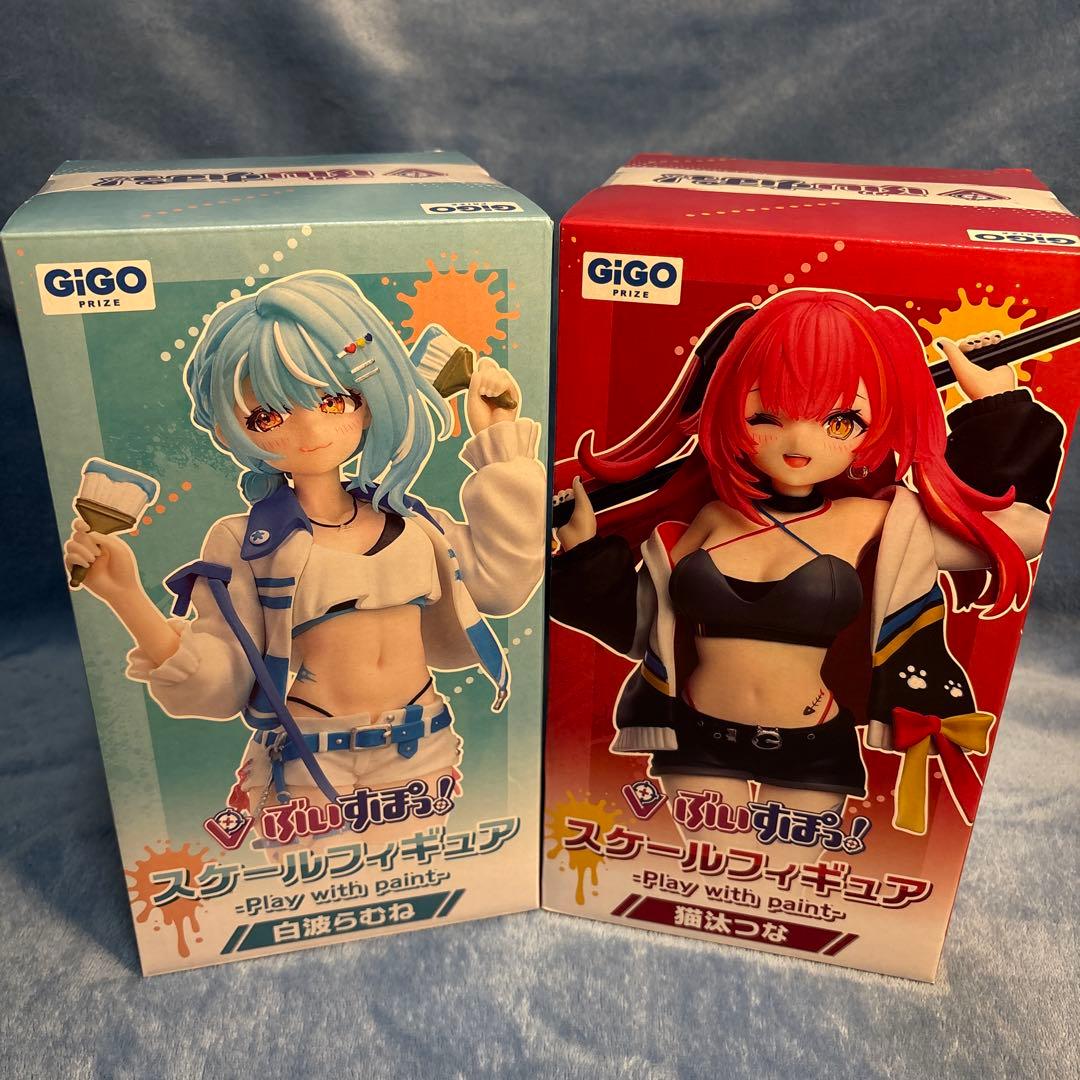 猫汰つな 白波らむね ぶいすぽっ！ スケールフィギュア GiGO限定 2個