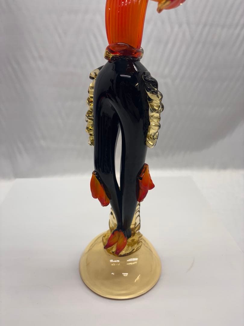 ベネチアンガラス 人形 フラメンコダンサー 置物 工芸品 硝子細工