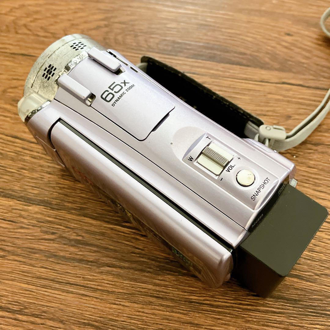 JVC Everio GZ-E765-V デジタルビデオカメラ　動作品　PC転送