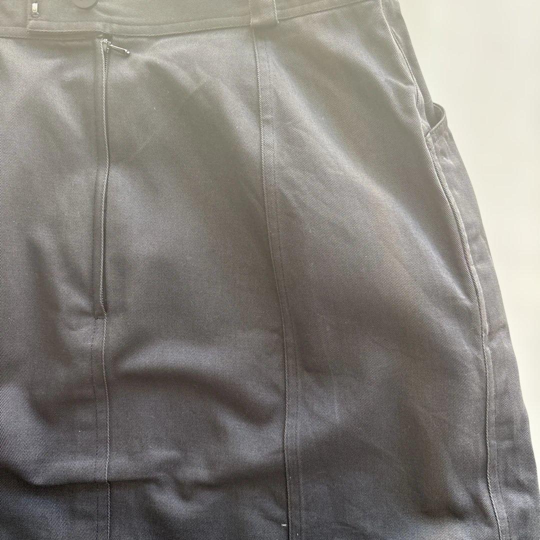 シャネル ロゴボタン タイトスカート