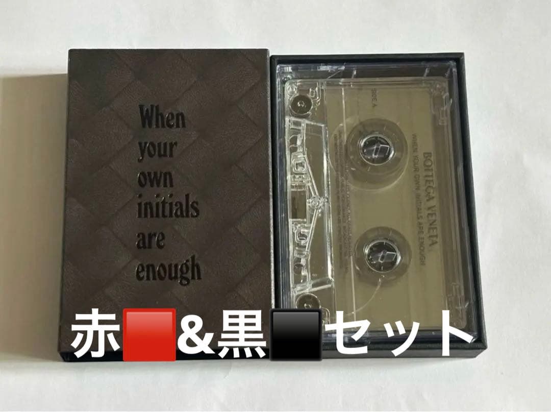 ボッテガ 常田大希 カセットテープ（クリアカラー）BOTTEGA VENETA ボッテガ 常田大希 カセットテープ（クリアカラー）BOTTEGA VENETA