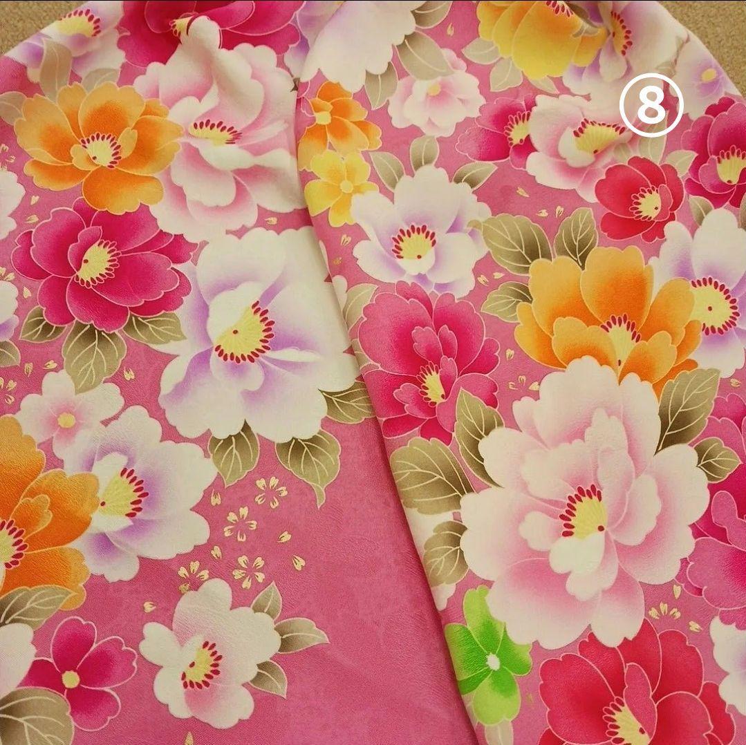 犬服 振り袖 着物 生地 確認 ハンドメイド