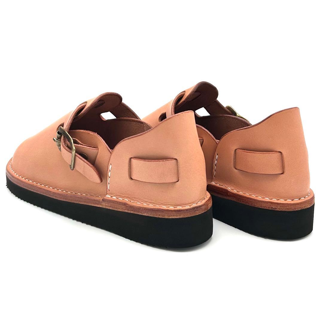 111 定価48000円 アールアトリエ 牛革 シューズ ビブラムソール