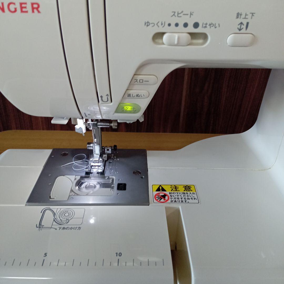 シンガーコンピュータミシン本体 SDー011分解整備済み 超美品