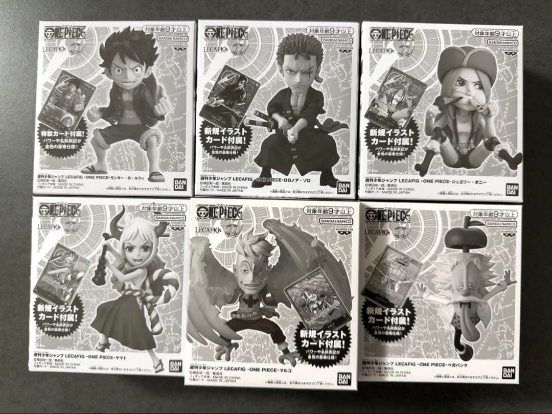 新品未開封】ワンピースカード レカフィグ 6種セット - メルカリ