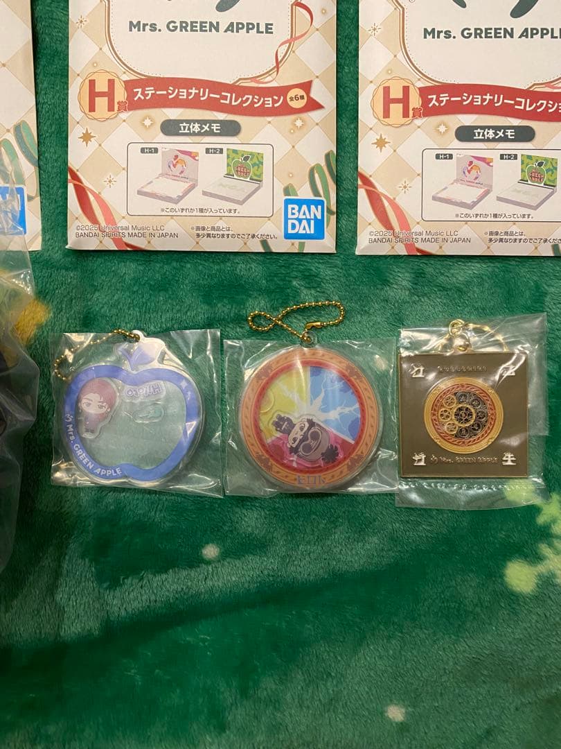 Mrs. GREEN APPLE ぬいぐるみマスコットA賞 大森元貴　等まとめ売