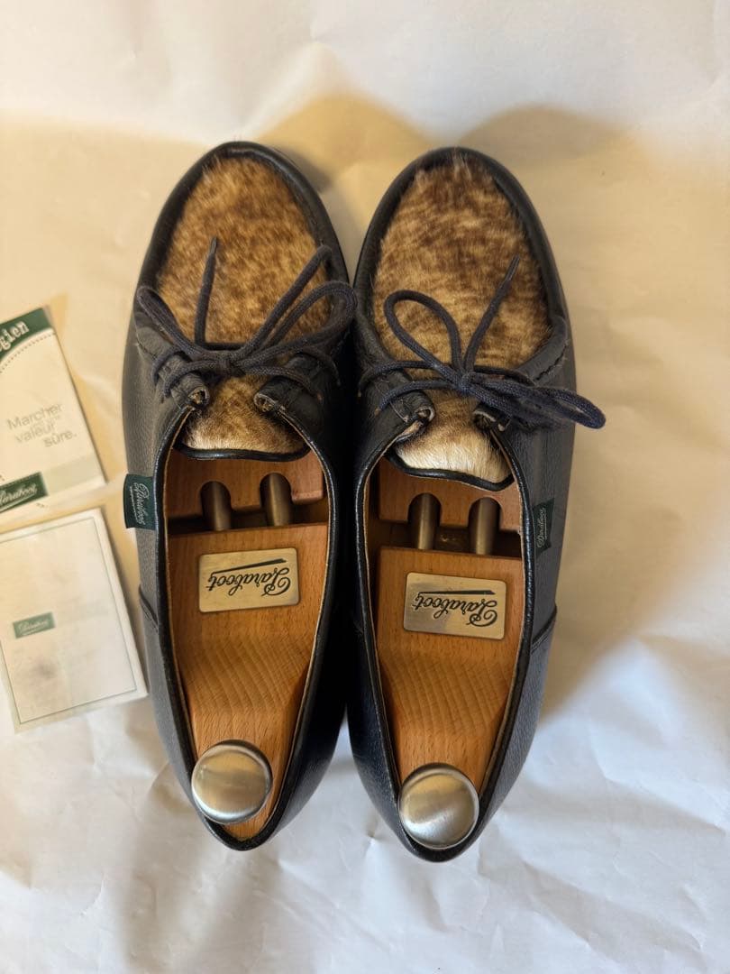 美品 Paraboot ミカエル ポニー 41.5 シューツリー付