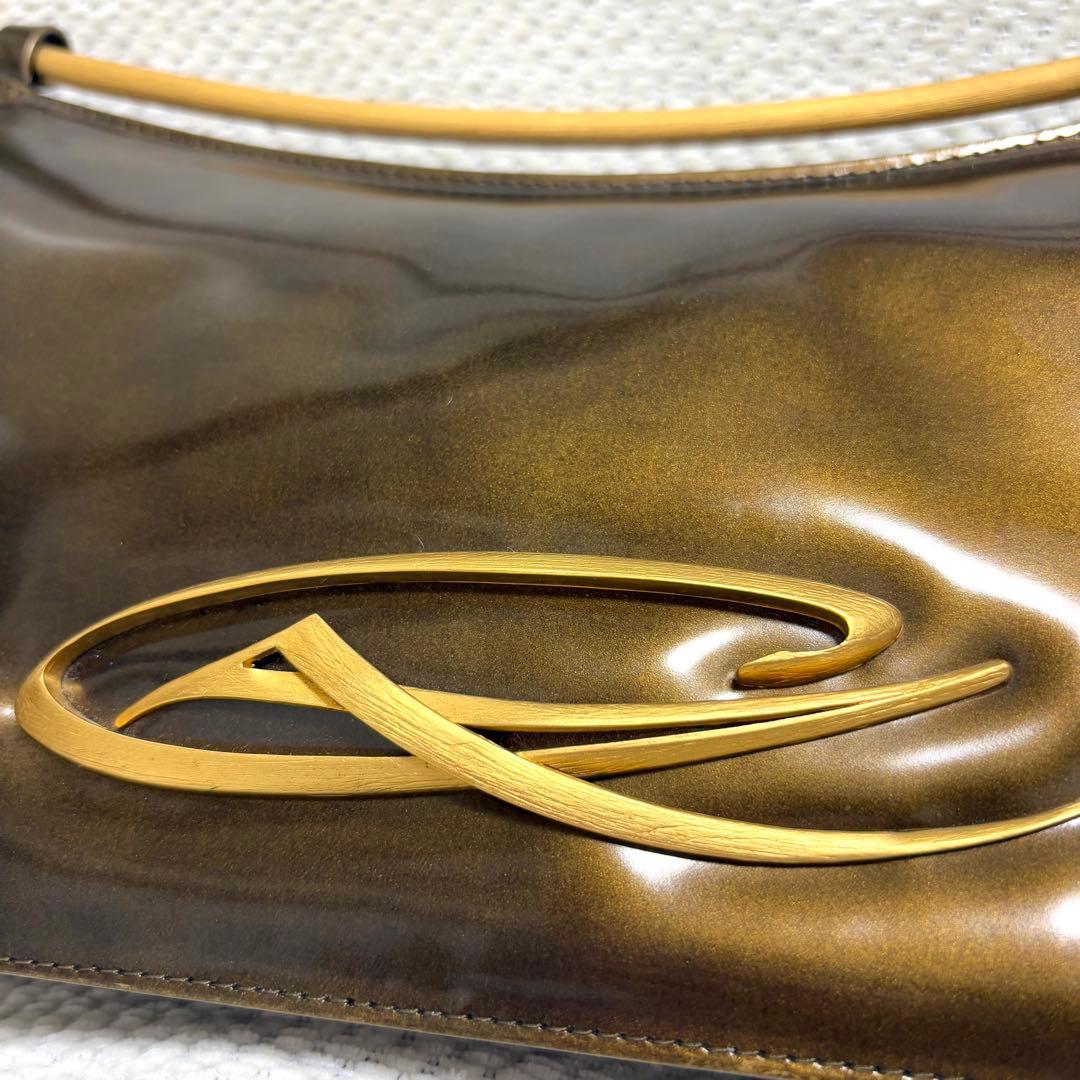 バッグ 90s Chirstian Lacroix Patent leather bag