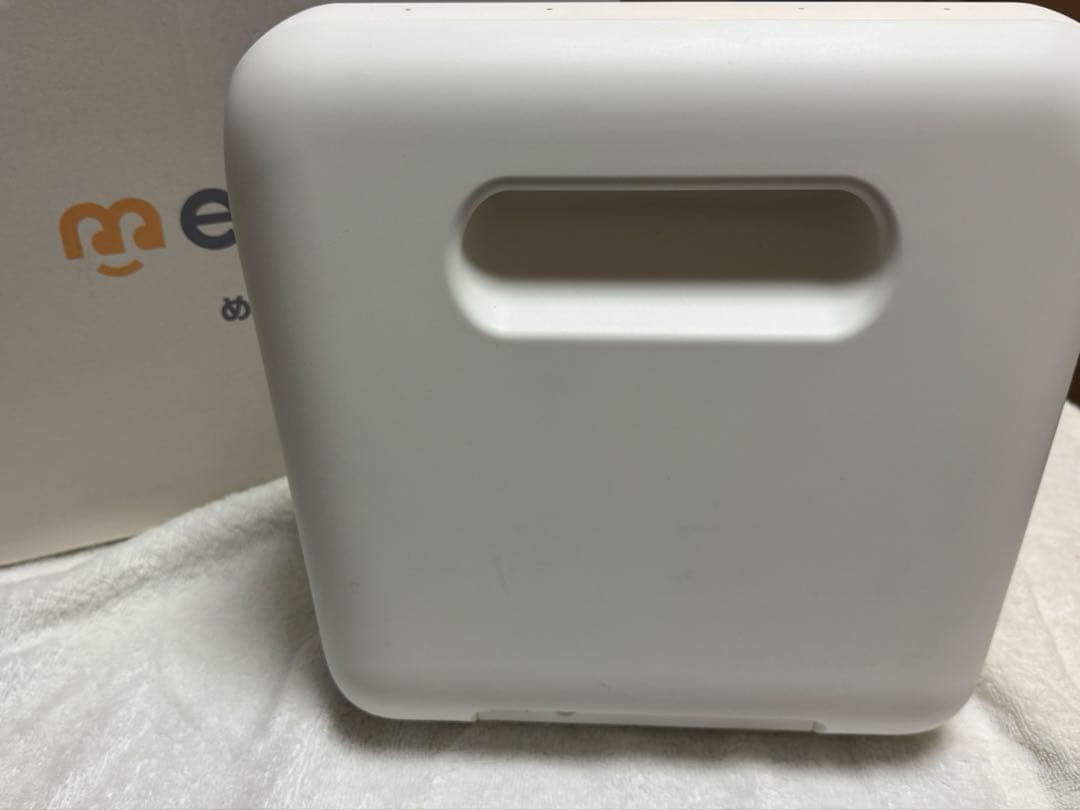 memet スクエア型ホワイト-ビッグ 販売 スケジュール