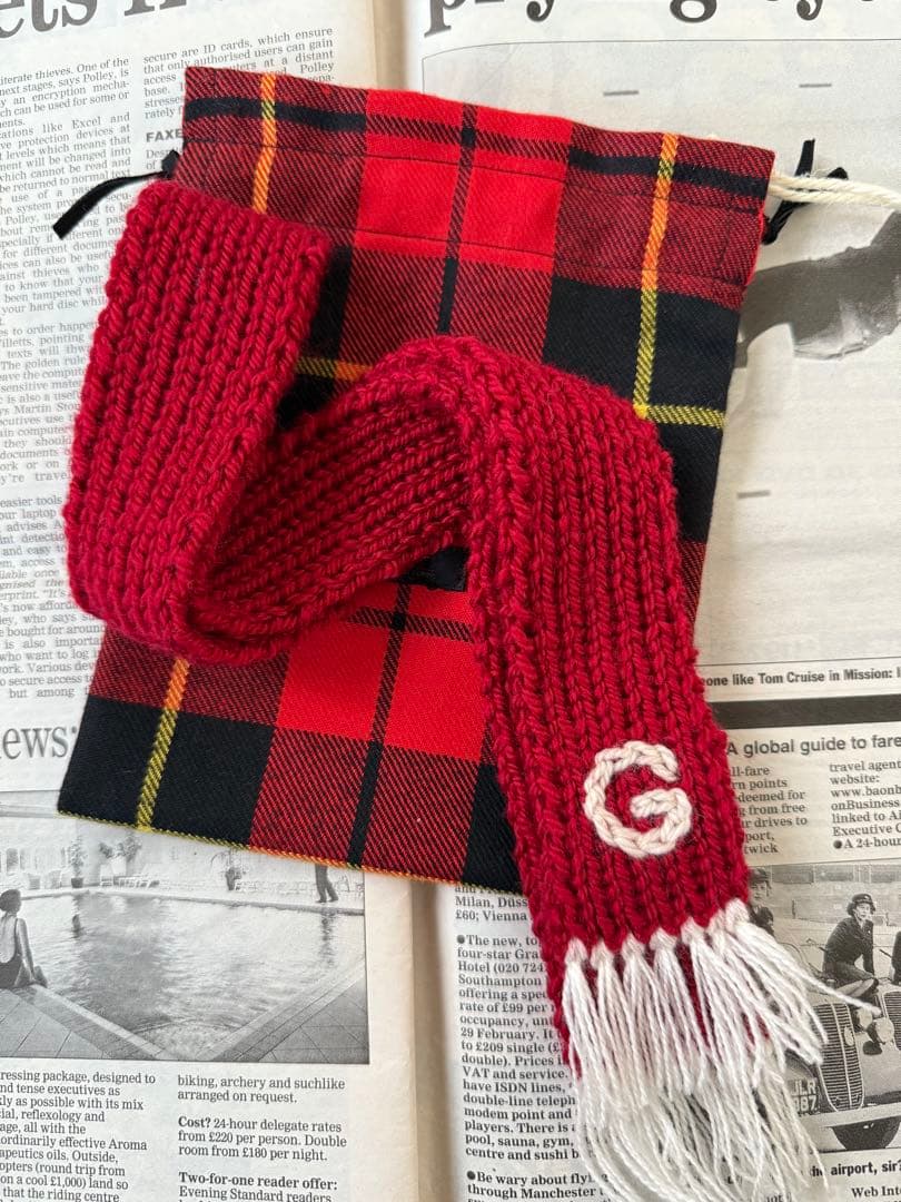 アトリエ GG Grandma'shandmadeMuffler S