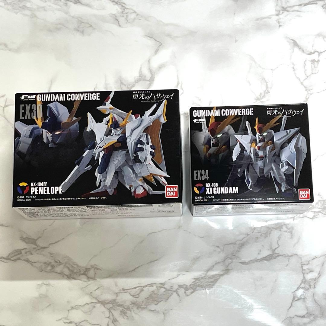 未開封品 ガンダムコンバージ ペーネロペー クスィーガンダム セット