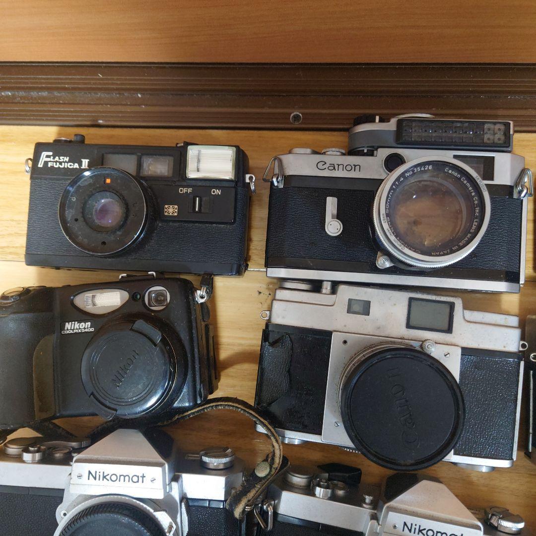 ☆ジャンク☆フィルムカメラセット Nikon Canon Minoltaなど