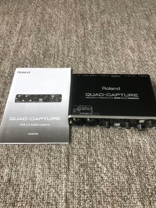 Roland QUAD-CAPTURE オーディオインターフェース アウトレット Roland
