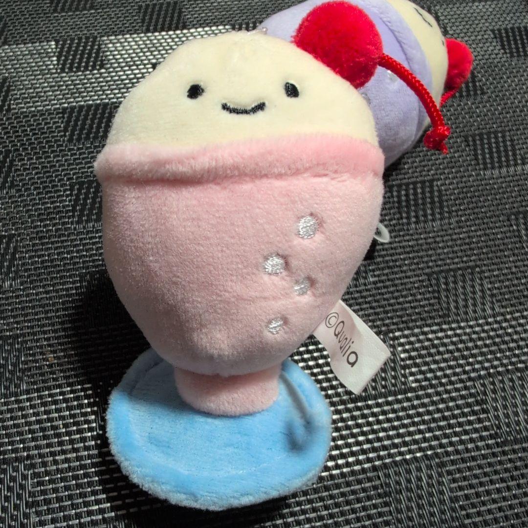 にっこりーノ にっこりーノパーク 純喫茶のぬいぐるみ クリームソーダ