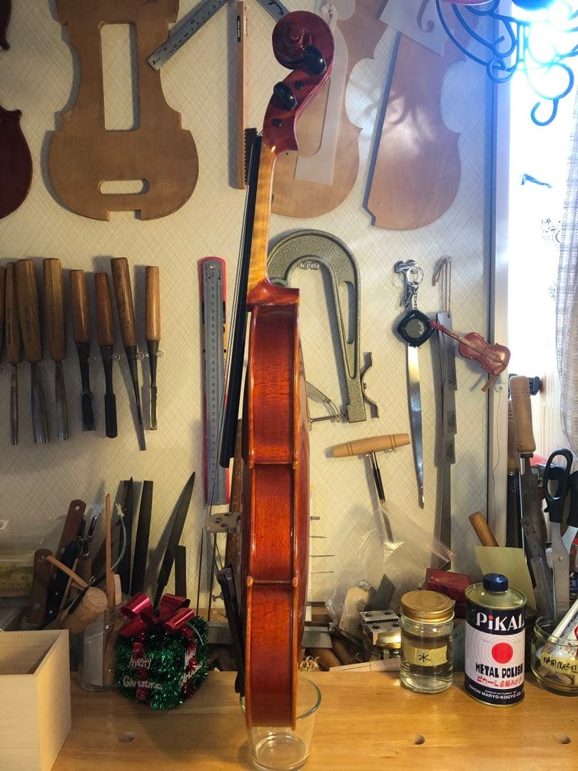 駒&魂柱調整済】サンアントニオ V-802バイオリン 4/4