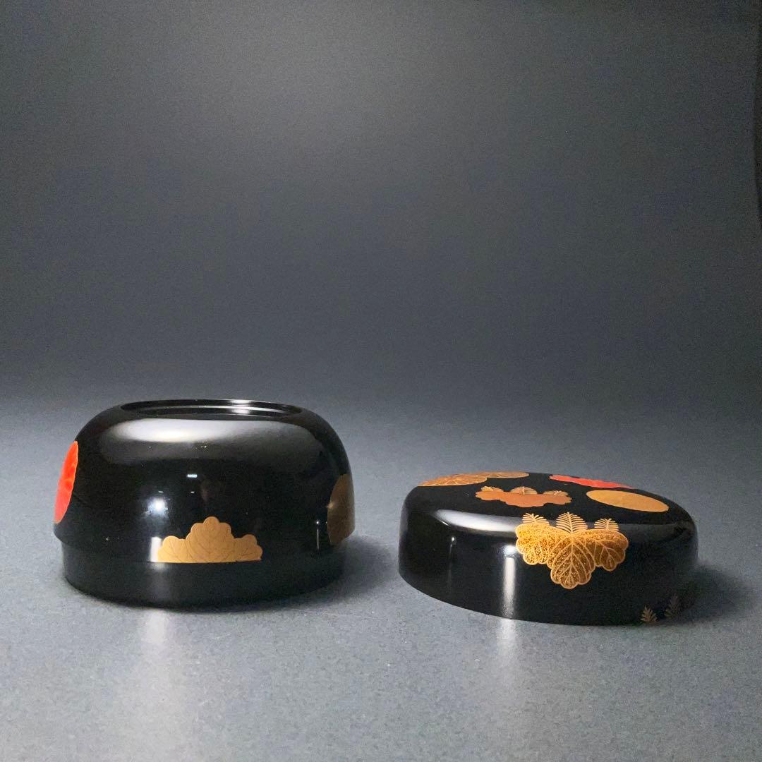 茶道具】平棗 高台寺蒔絵 菊桐 加賀蒔絵 共箱 R1276ダN3 - メルカリ