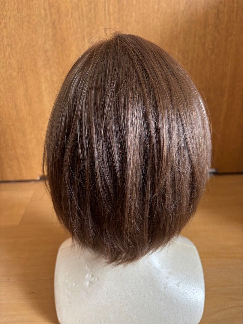 ブラウン ショートボブウィッグ