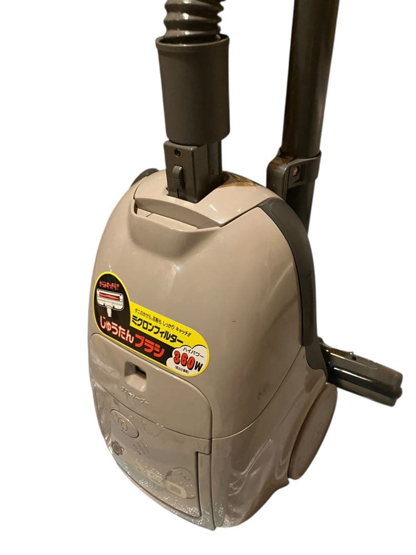 シャープ SHARP 紙パック掃除機 EC-L6J 93年製 レトロ 保証付き