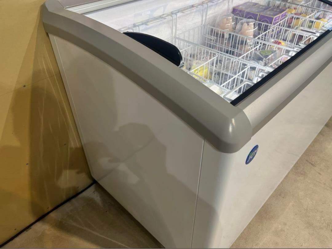 【関東圏のみ自社配送・引取可】冷蔵庫・冷凍用ショーケースJCMCS-405L ⬛︎