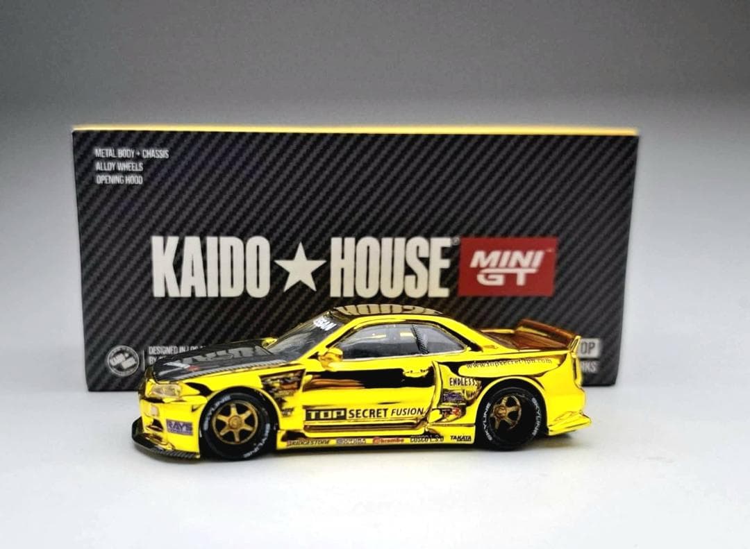 KAIDO☆HOUSE R34 スカイラインTOP SECRET カスタム - メルカリ
