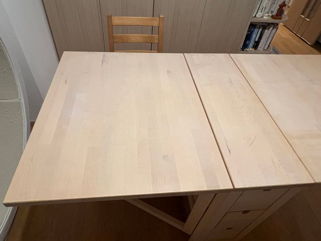 IKEA NORDEN ノールデン ゲートレッグテーブル, バーチ