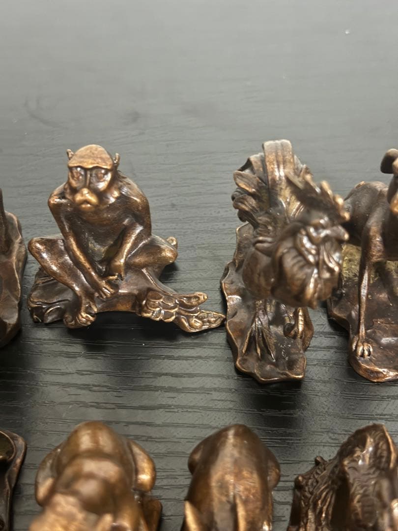 中国 銅製品 十二支