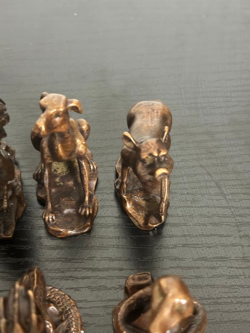 中国 銅製品 十二支