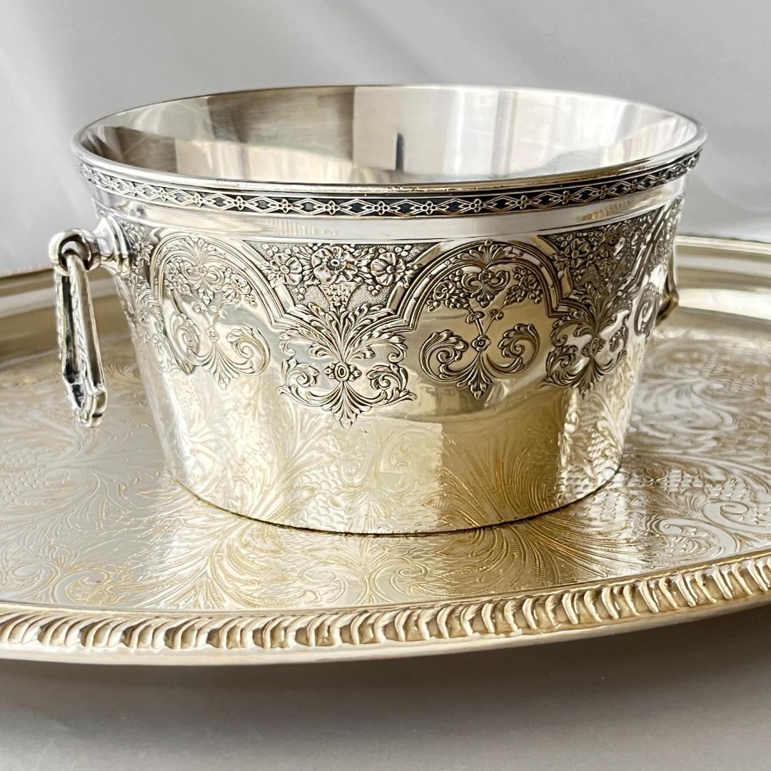 【WILCOX】アイスバケツ / ライナー 【シルバープレート】