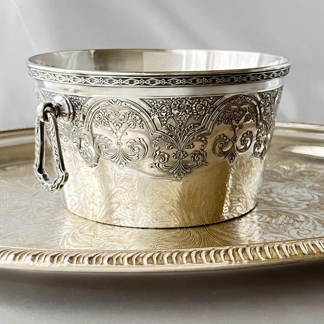 【WILCOX】アイスバケツ / ライナー 【シルバープレート】