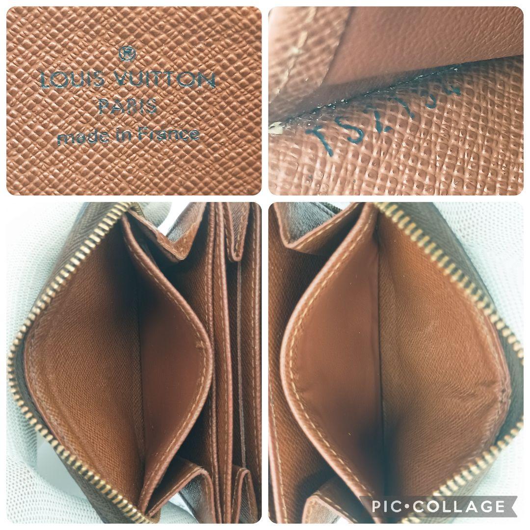 【美品S】ルイヴィトン　ジッピーパース　モノグラム　コンパクト財布