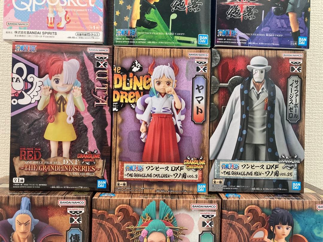 【ONE PIECE】プライズフィギュア　9点　まとめ売り