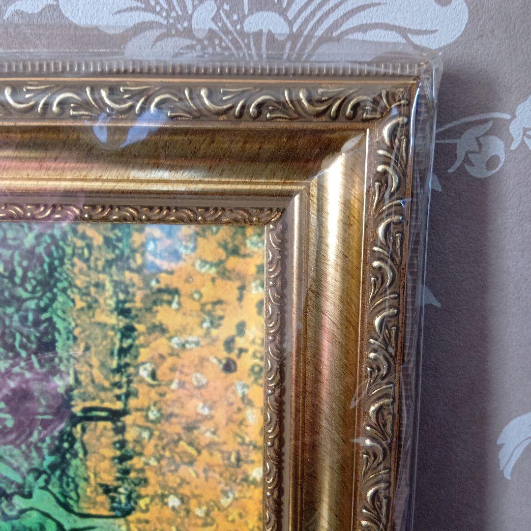 風景画 金色フレーム メルカリ市限定