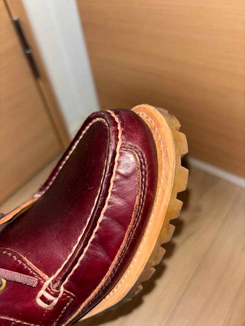 REGAL リーガル モカシンシューズ バーガンディ ミドルカット