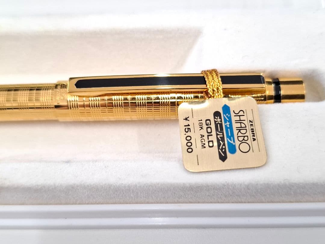 美品 初代 シャーボ 18K AGM ゴールド 高級ライン - メルカリ