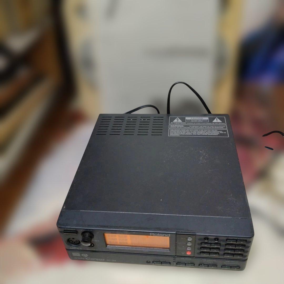 ☆Roland SC-88 GS MIDI音源 ジャンクです。 取扱説明付