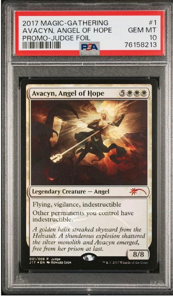 mtg 希望の天使アヴァシン 英語 ジャッジ プロモ foil 美しい mtg 天使