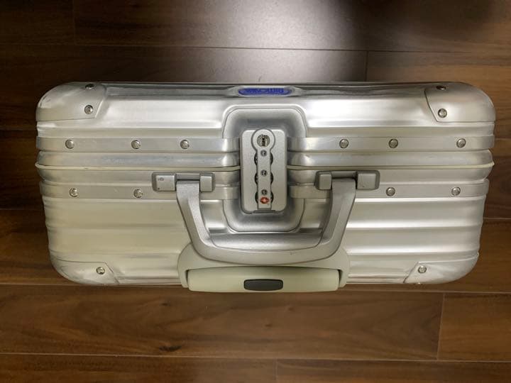 RIMOWA リモワ 928.40 トパーズ TSA 28L 廃盤 青ロゴ 美品 RIMOWA