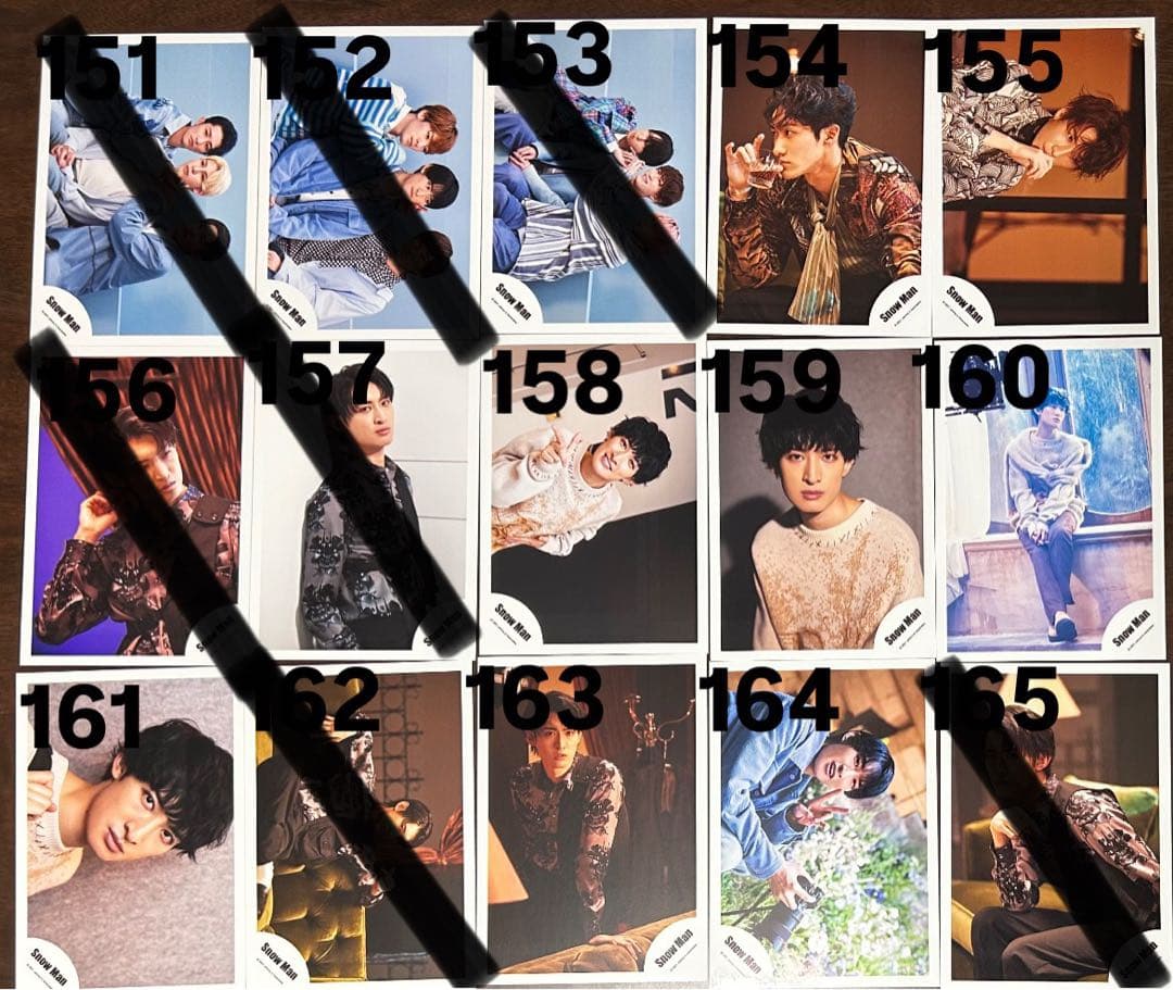 【バラ売り可】 Man 公式写真 201枚