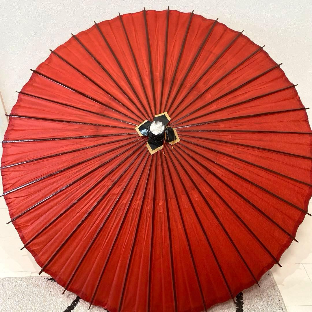 番傘 和傘 32本骨 アンティーク レトロ - メルカリ