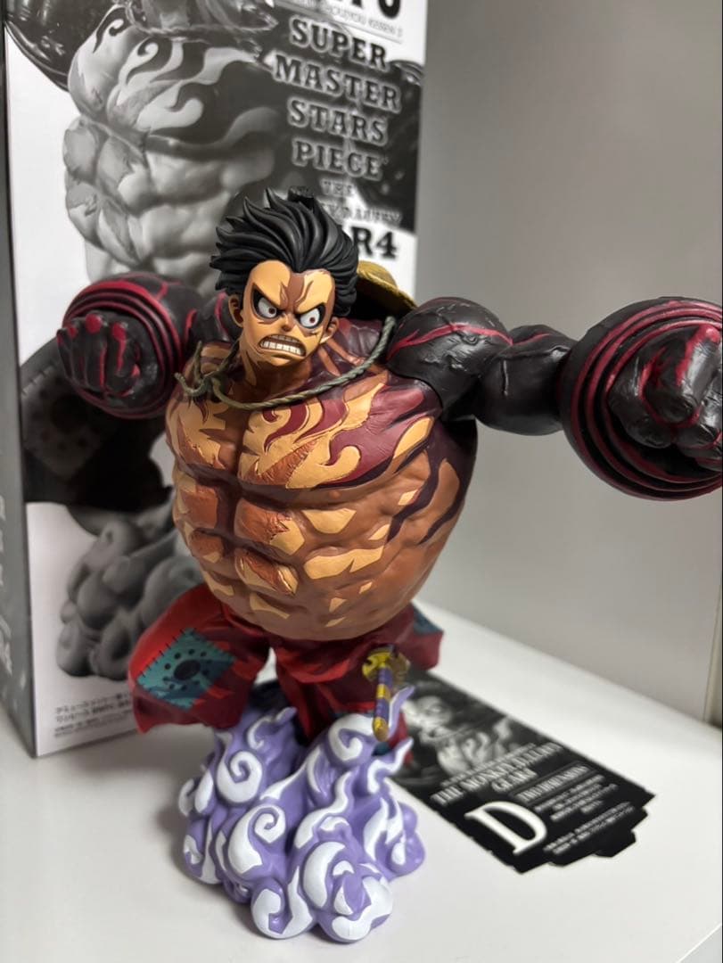 BWFC ワンピース SMSP ルフィ ギア4バウンドマン D賞 2次元彩色