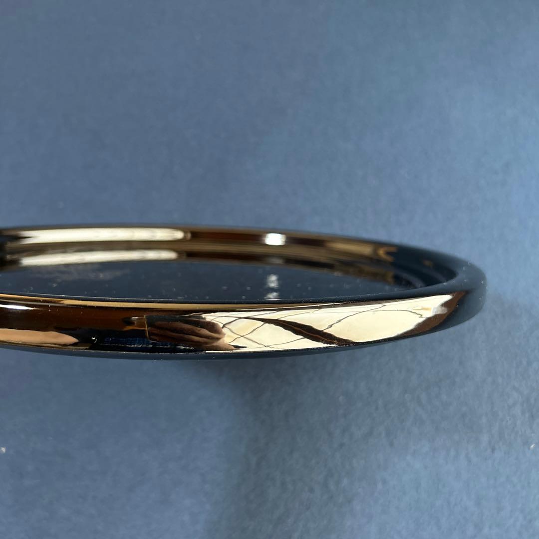 漆盆　懐石膳　丸盆　岡本漆専堂製　５客組