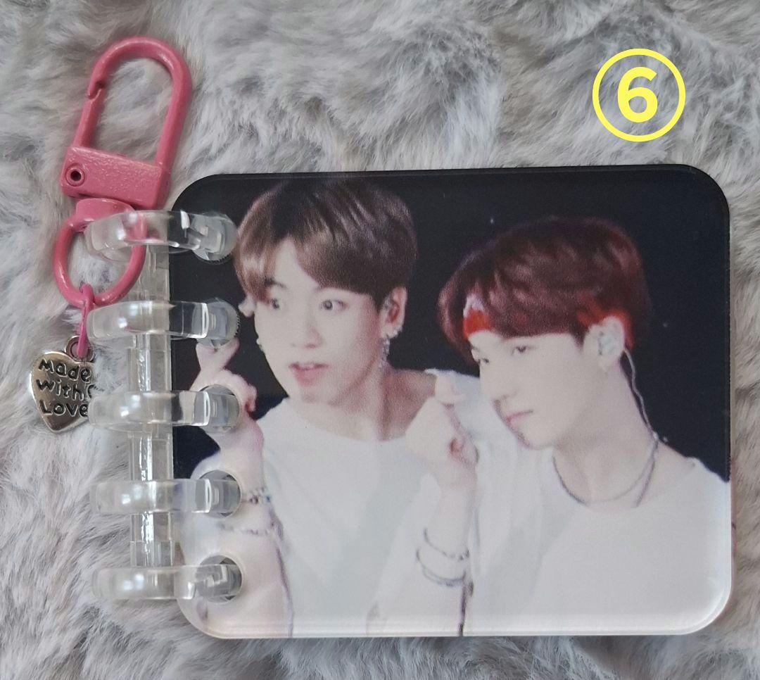 ジョングク アクリル フォトアルバム キーリング ⑦ BTS アクリル