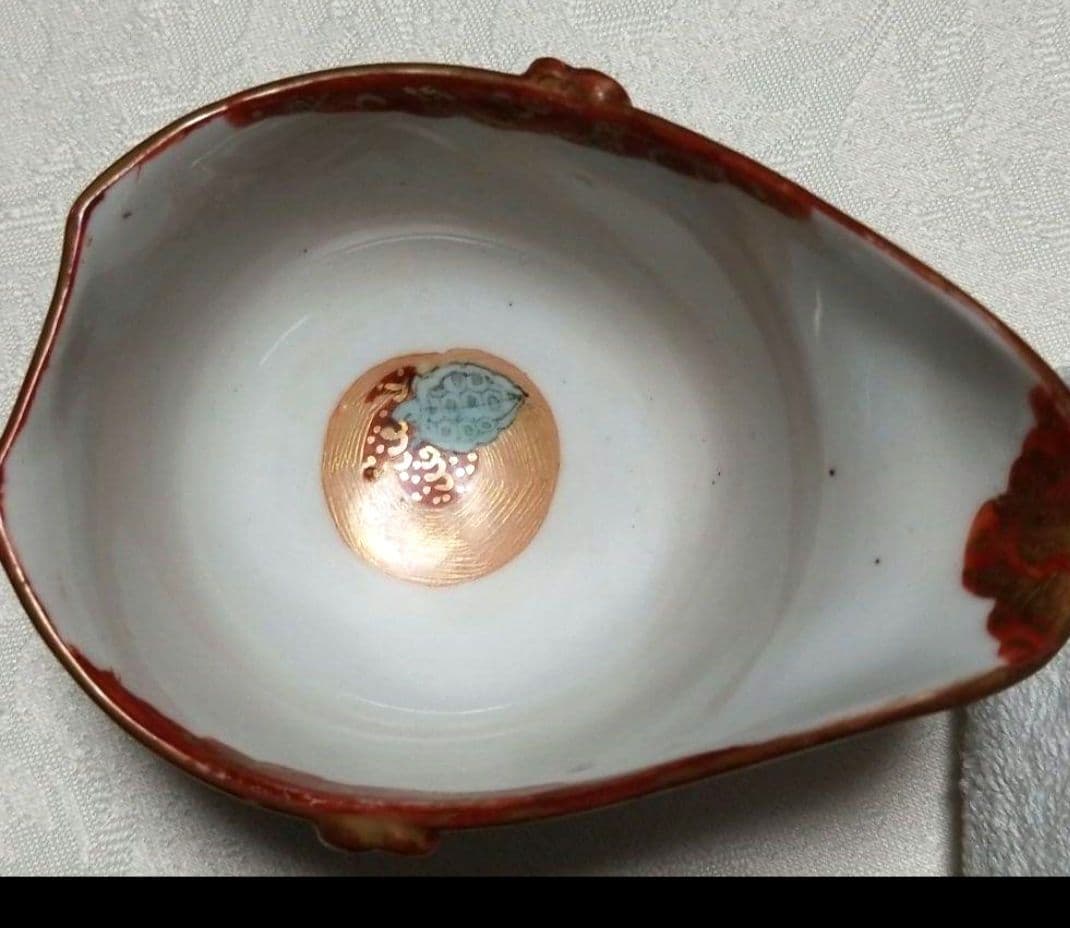 時代物九谷造の煎茶器です