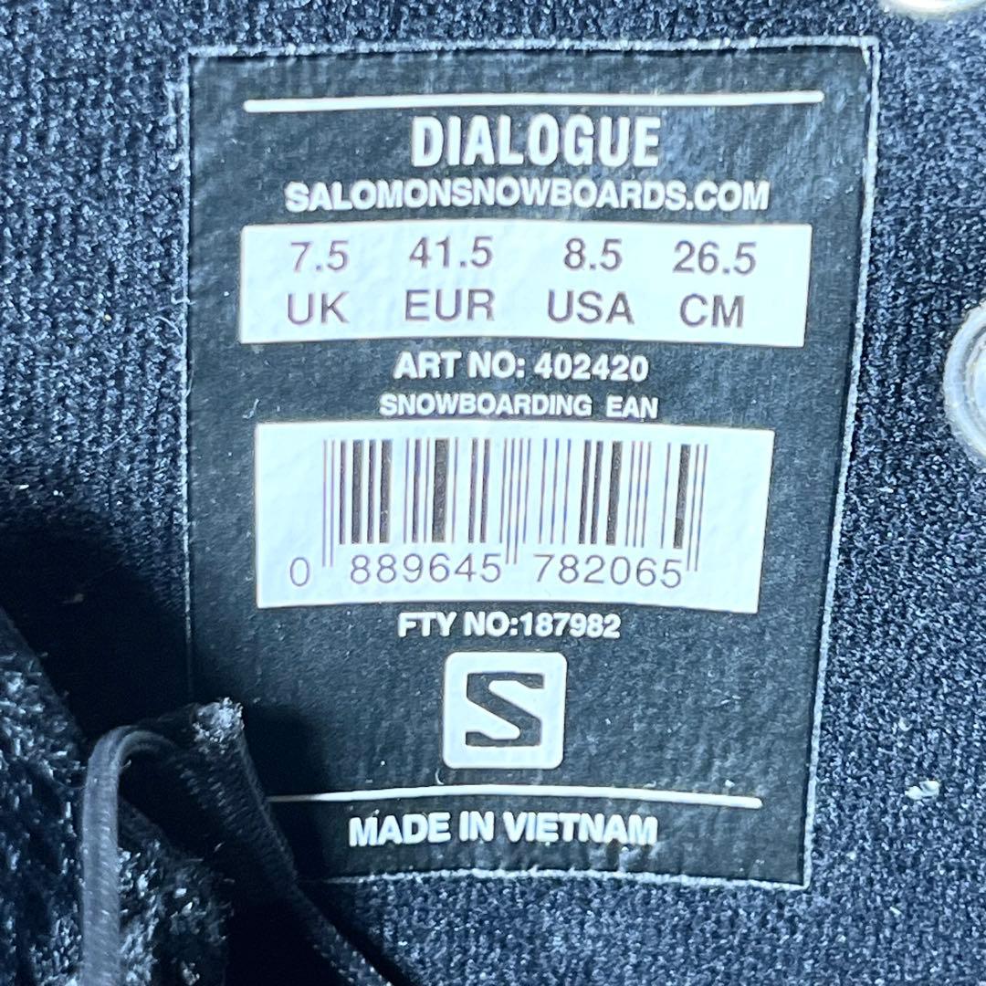 SALOMON サロモン　DIALOGUE スノーボードブーツ　26.5cm