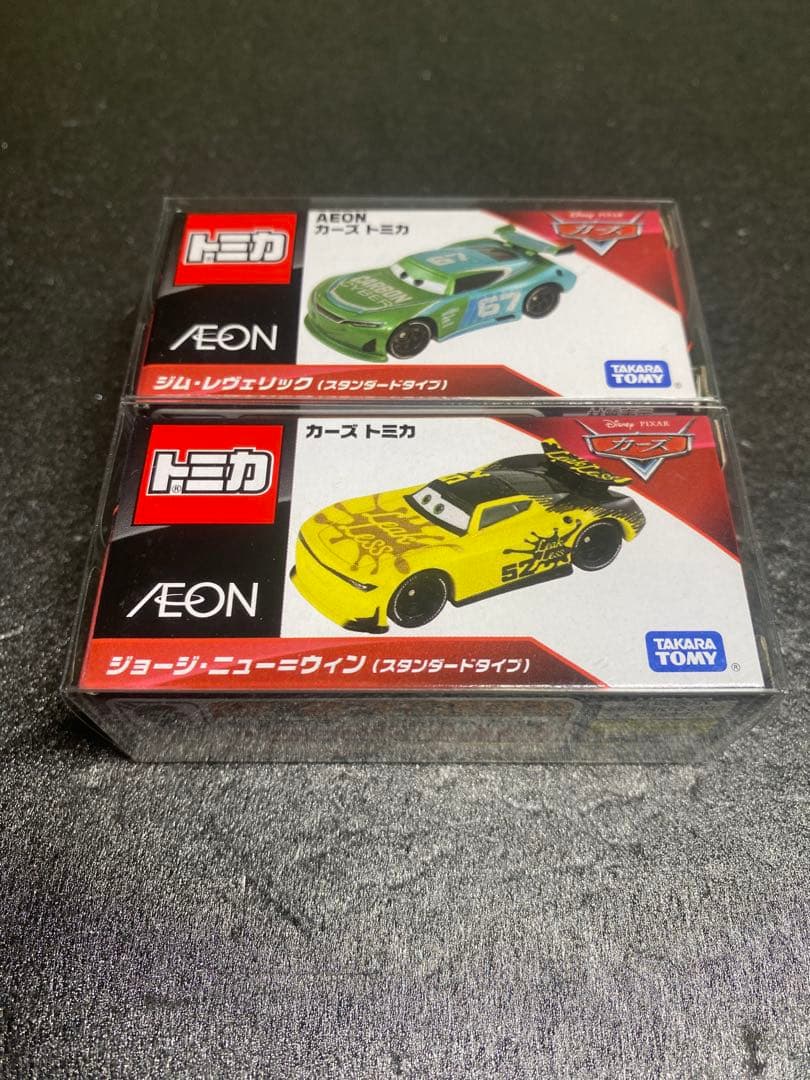 カーズ トミカ 廃盤品 新品未使用品 ジョージニューウィン ジムレヴェ